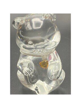 Fenton Birthday Bear November Topaz